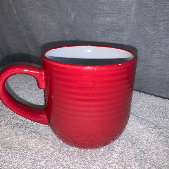 coffee/tea mug 8oz cup - Mr. French bulldog -red, blue polkadot bow tie- fun mug - Picture 5 of 15